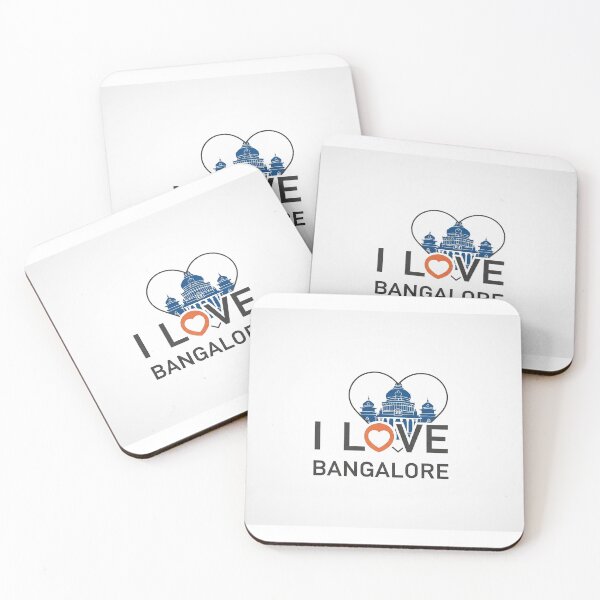 Item preview, I Love Bangalore cityscape designed and sold by VerizalShop.