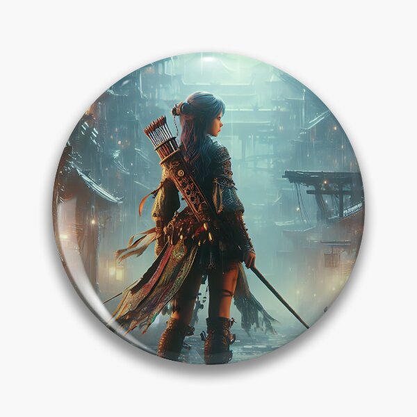 Item preview, Steampunk Knight Woman designed and sold by GalleryBrisArt.