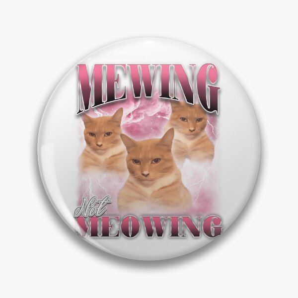 Item preview, Mewing Not Meowing bruh designed and sold by bngfx.