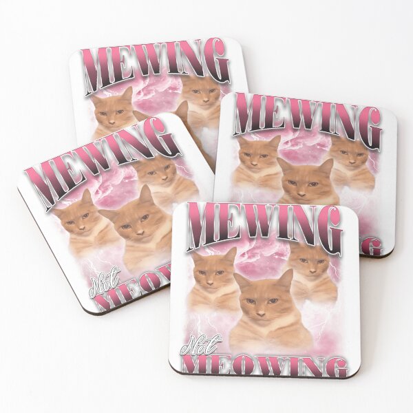Item preview, Mewing Not Meowing bruh designed and sold by bngfx.