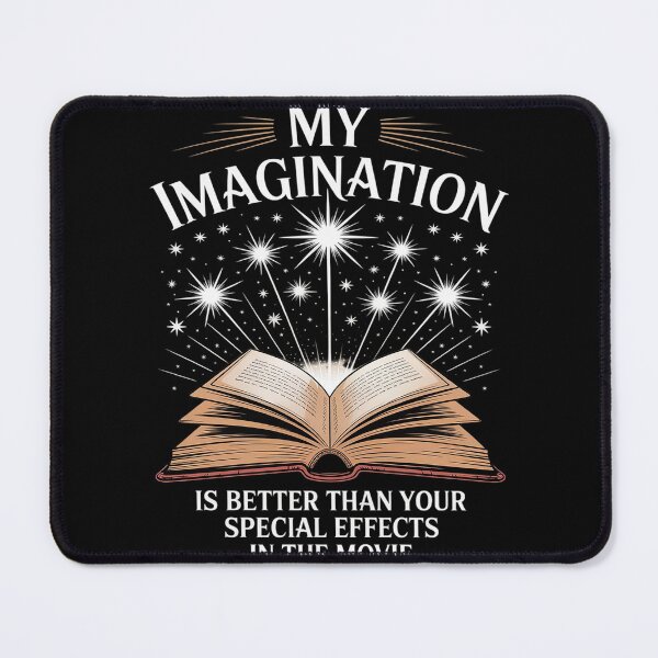 Item preview, my imagination is better than your special Librarian designed and sold by countntenov.