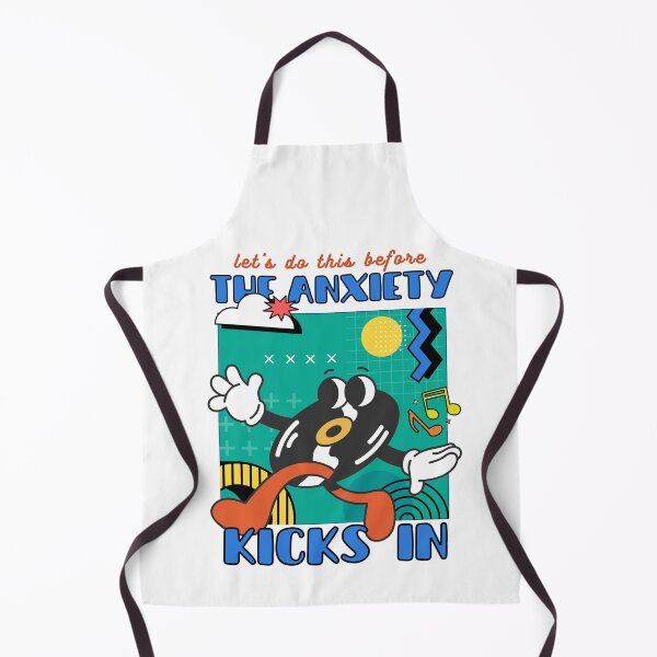 Item preview, Let's do this before the Anxiety Kicks in, Funny Mental Health designed and sold by Mi9 Creatives.