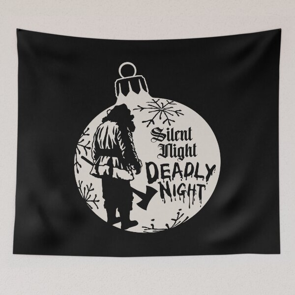 Item preview, Silent Night Deadly Night Christmas retro horror designed and sold by LapinMagnetik.