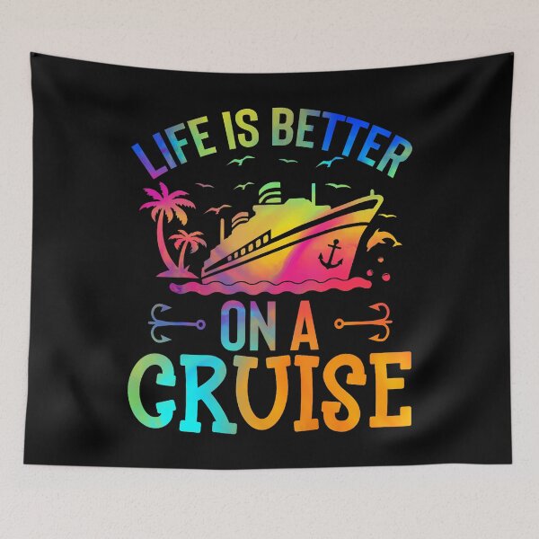 Item preview, Life Is Better On A Cruise - Funny Cruiser Cruising Lover designed and sold by jayeshainch.