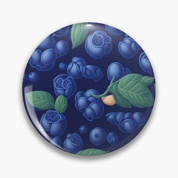 Item preview, Blueberry Seamless Pattern designed and sold by FANTASTIC-N.