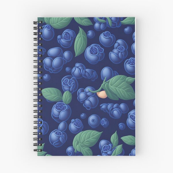 Item preview, Blueberry Seamless Pattern designed and sold by FANTASTIC-N.