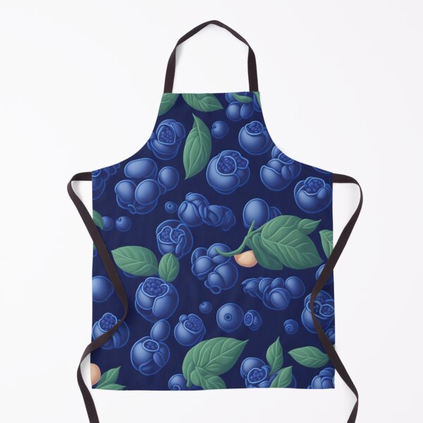 Item preview, Blueberry Seamless Pattern designed and sold by FANTASTIC-N.