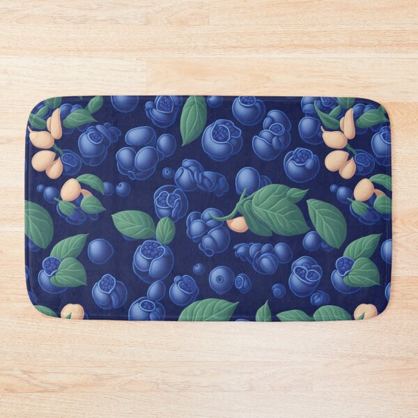 Item preview, Blueberry Seamless Pattern designed and sold by FANTASTIC-N.