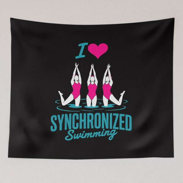 Item preview, I Love Synchronized Swimming designed and sold by sonlylya.
