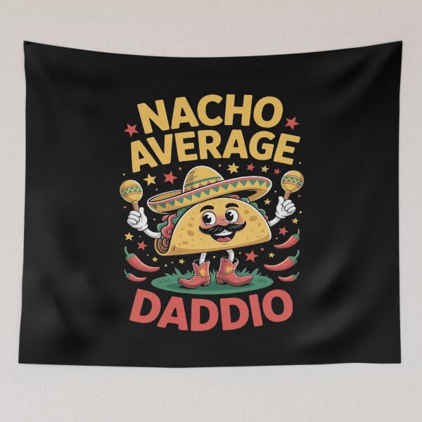 Item preview, Nacho Average Daddio Mexican Grandpa Cinco De Mayo Funny designed and sold by Slwankol.