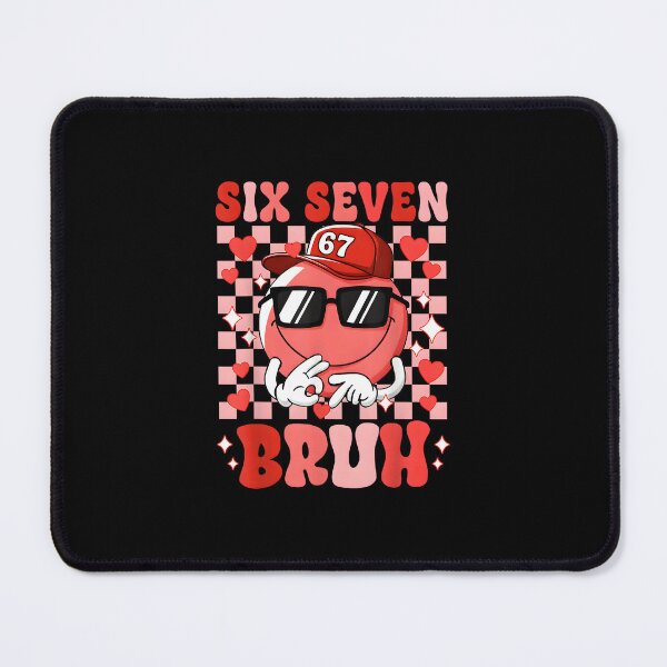Item preview, 67 Meme Happy Face 6-7 Six Seven Bruh designed and sold by MatherFisher.