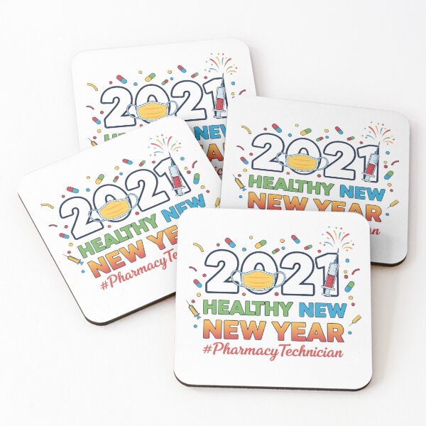 Item preview, Healthy New Year Pharmacy Tech designed and sold by Mues1966.