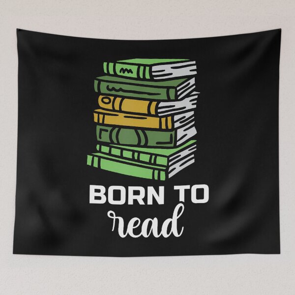Item preview, For Reading Born Book Reader Reading Books designed and sold by endabettyau.