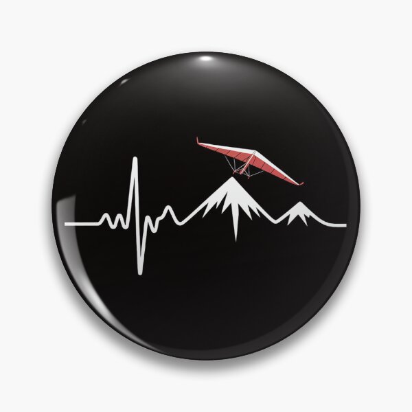 Item preview, Hang gliding pilot heartbeat hang glider EKG designed and sold by silladive.