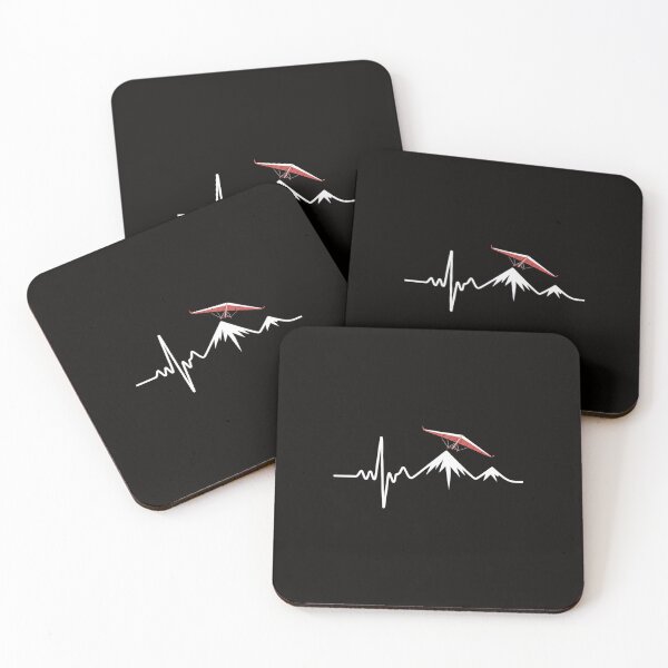 Item preview, Hang gliding pilot heartbeat hang glider EKG designed and sold by silladive.