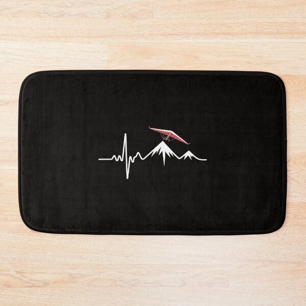 Item preview, Hang gliding pilot heartbeat hang glider EKG designed and sold by silladive.