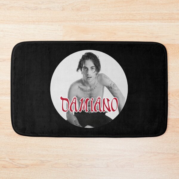 Item preview, Damiano David Iconic Tattoos & Red Typography - Edgy Rock Star Tribute designed and sold by AidanToma.
