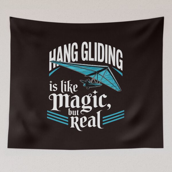 Item preview, Hang Gliding Is Like Magic But Real Hang Glider Airsport designed and sold by hettingerchaim.