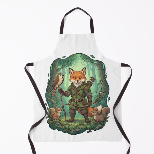 Item preview, Whimsical Fox Archer Woodland Hunter Falcon designed and sold by k3rstman1.