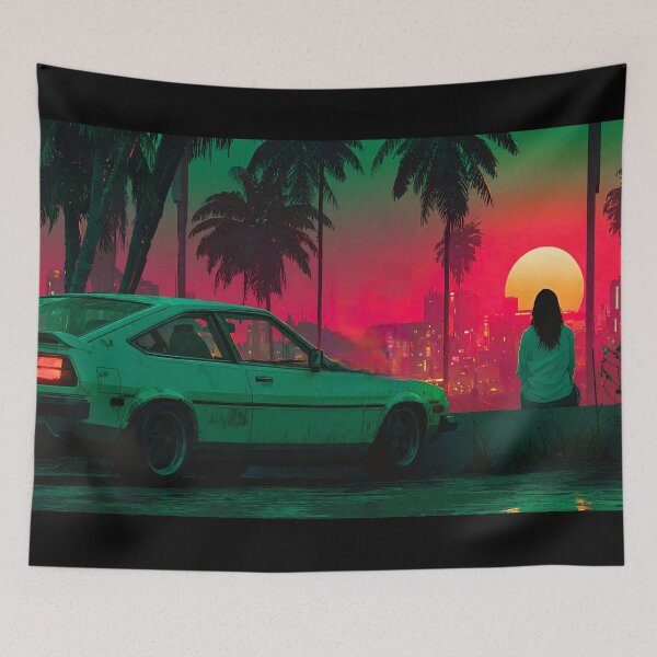 Item preview, Melancholy in the Neon City designed and sold by Snails in the Ocean.