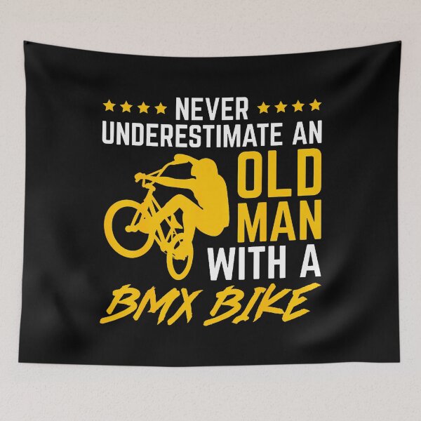 Item preview, Never Underestimate An Old Man With A Bmx Bike Bicycling designed and sold by heupelipocko.