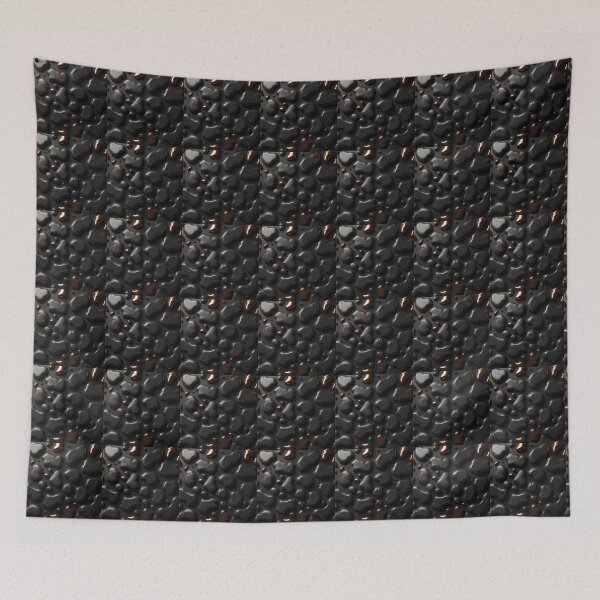 Item preview, Dark Glossy 3D Liquid Abstract Pattern designed and sold by DivineTreasure3.