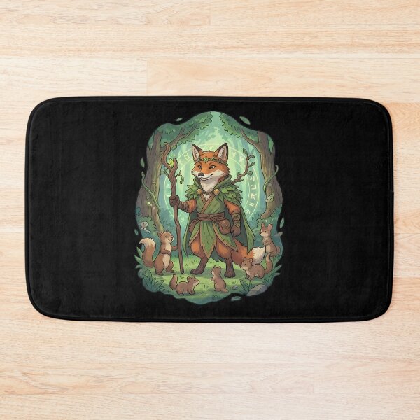 Item preview, Enchanted Forest Fox Wizard Magic designed and sold by k3rstman1.