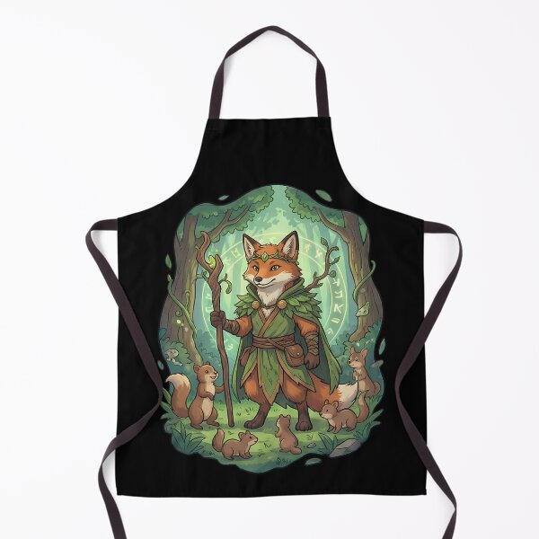 Item preview, Enchanted Forest Fox Wizard Magic designed and sold by k3rstman1.