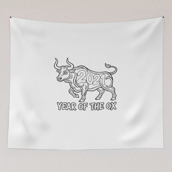Item preview, Happy Ox New Year 2021 - Zodiac Celebration designed and sold by Mues1966.