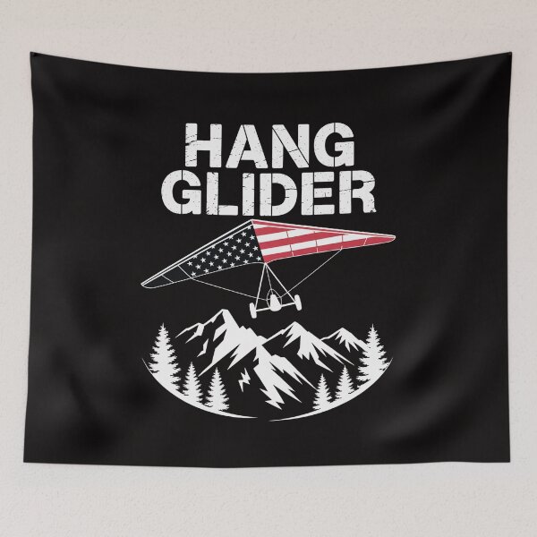 Item preview, Hang Glider USA Flag Hang Gliding Women Men designed and sold by portcrysral.