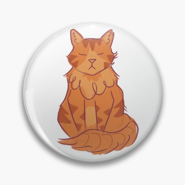 Item preview, Serene Marmalade Cat With No Thoughts designed and sold by arrowofthyme.