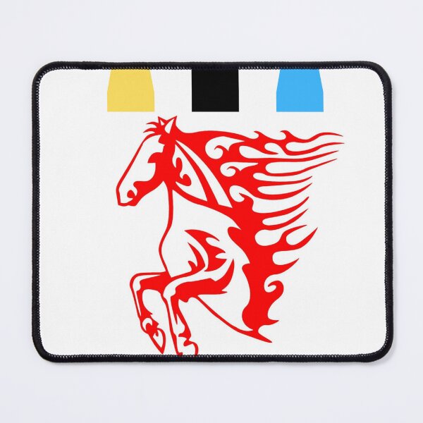 Item preview, Flaming Red Pegasus designed and sold by Big18shop.