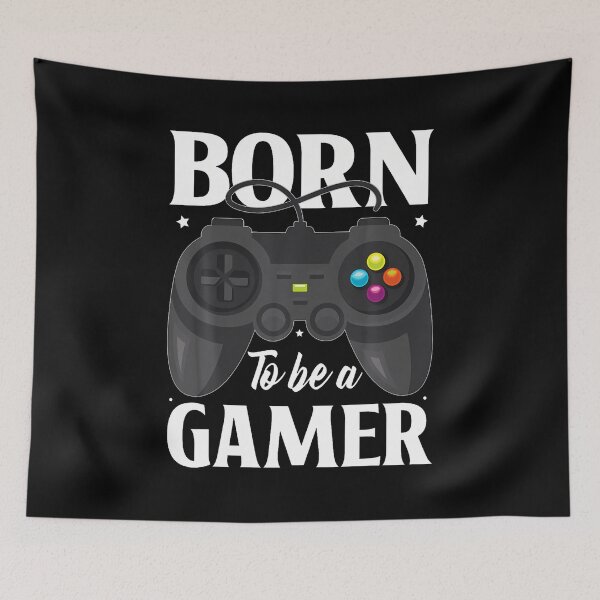 Item preview, Born To Be A Gamer designed and sold by reeneregen.