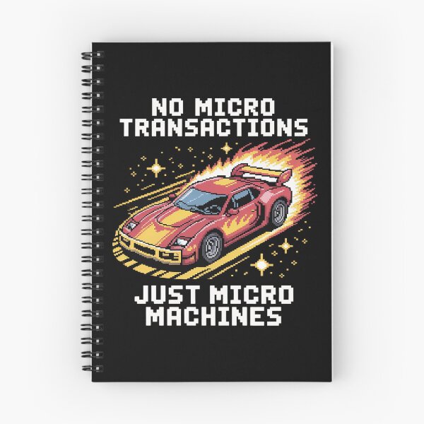 Item preview, No Microtransactions Just a Micro Machine Gamer designed and sold by genkihikki.