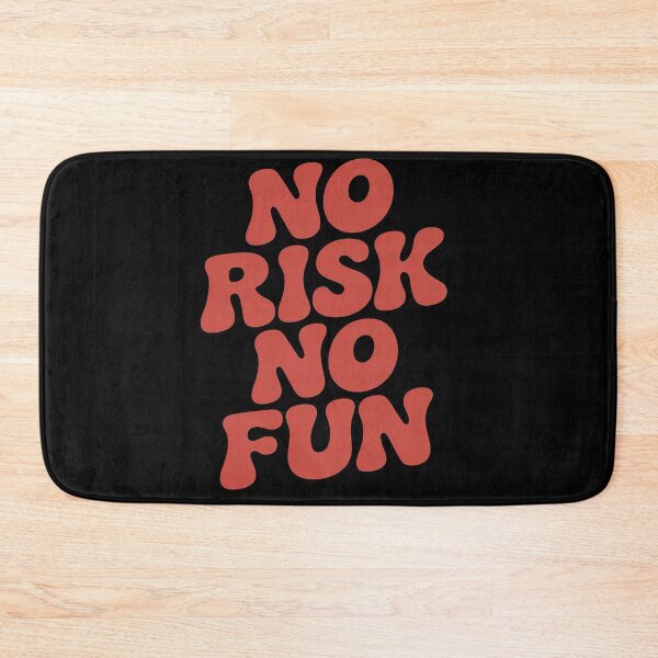 Item preview, No Risk No Fun, Motivational Typography Cool designed and sold by genkihikki.