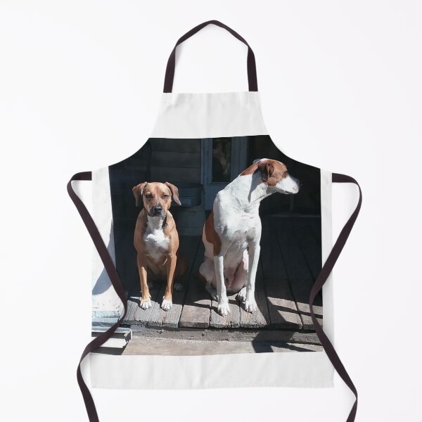 Item preview, Two Dogs chilling on a Porch designed and sold by Snails in the Ocean.