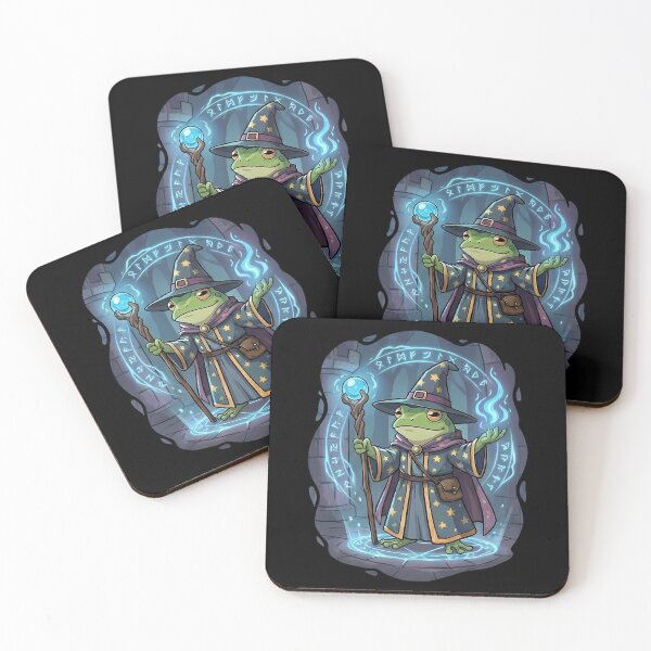 Item preview, Cute Fantasy Frog Wizard Magic designed and sold by k3rstman1.
