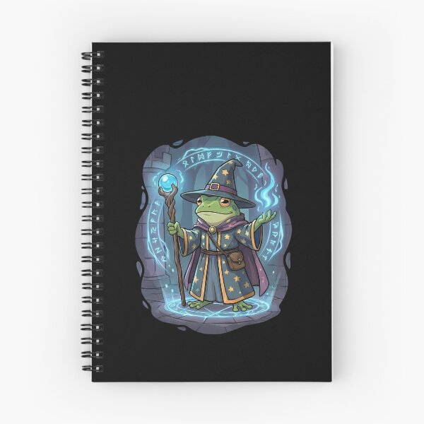 Item preview, Cute Fantasy Frog Wizard Magic designed and sold by k3rstman1.