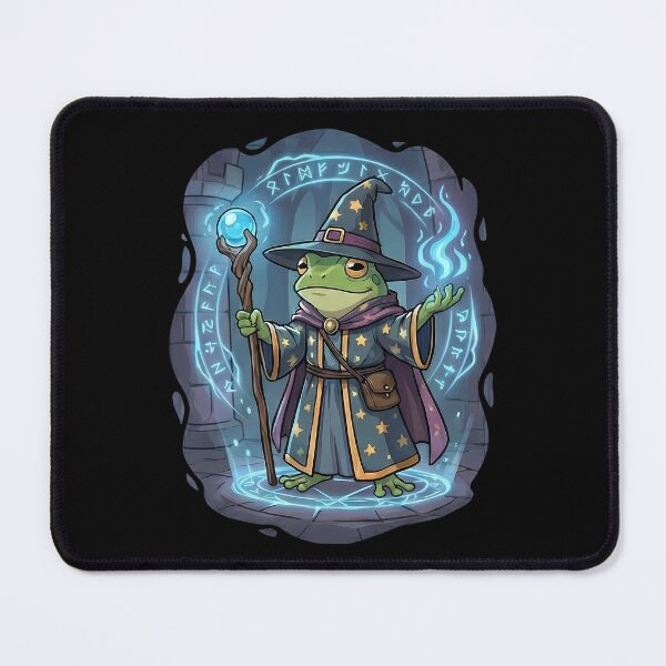 Item preview, Cute Fantasy Frog Wizard Magic designed and sold by k3rstman1.
