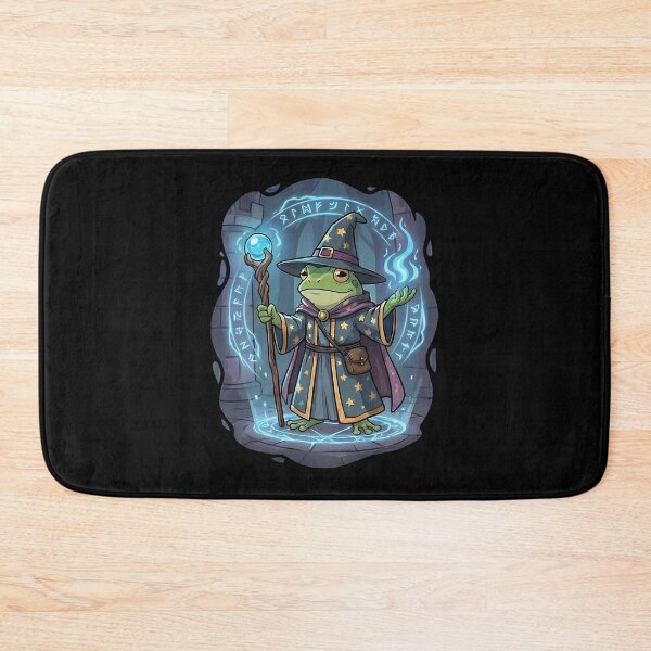Item preview, Cute Fantasy Frog Wizard Magic designed and sold by k3rstman1.
