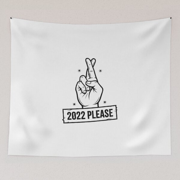 Item preview, Hoping for a Better New Year - Cute 2022 Design designed and sold by Mues1966.