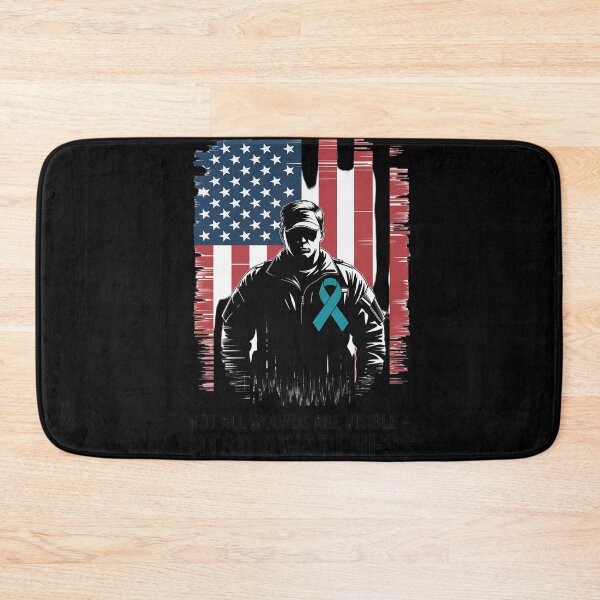 Item preview, Not All Wounds Are Visible - PTSD Awareness designed and sold by genkihikki.