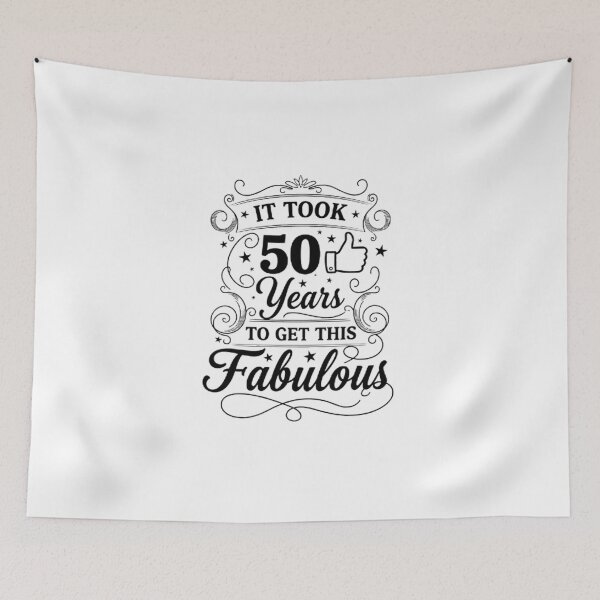 Item preview, 50 & Fabulous - Birthday Celebration designed and sold by Thisk1975.