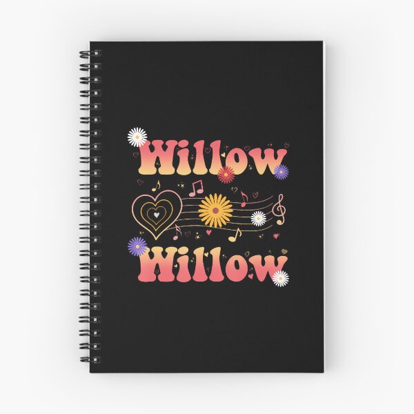 Aperçu de l'œuvre Daisy Music Willow Prénom J'adore Willow Groovy créée et vendue par reeneregen.