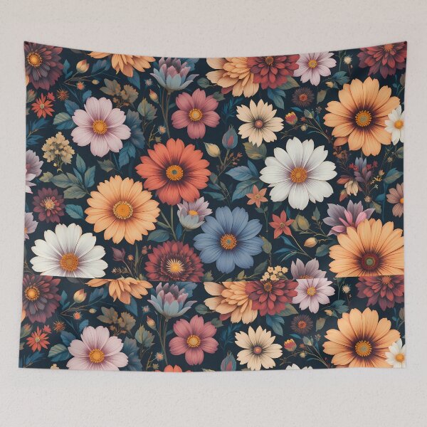 Item preview, Amelia Enchanted Garden Vibrant Flowers Butterflies Love Peace designed and sold by ART ATTACK ZONE.