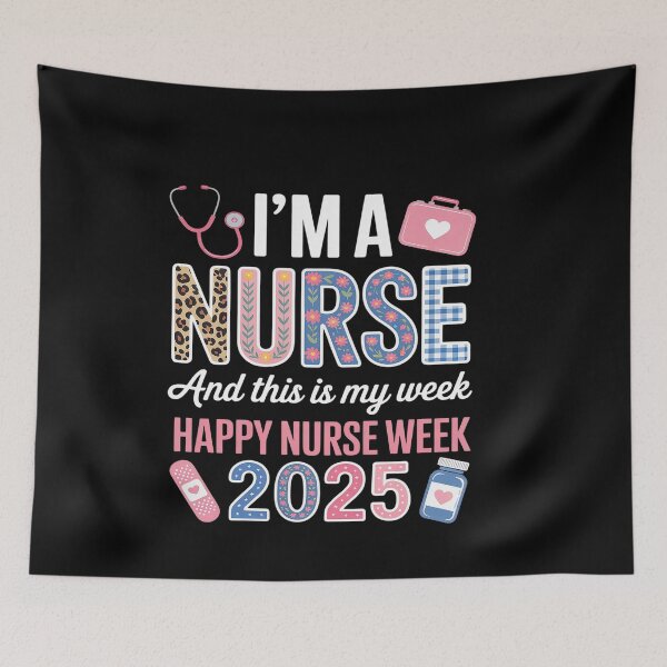 Item preview, Nurse Appreciation Week Happy National Nurses Week 2025 designed and sold by genkihikki.