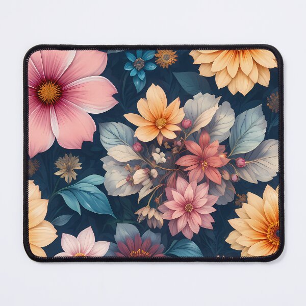 Item preview, Emma Enchanted Garden Vibrant Flowers Butterflies Love Peace designed and sold by ART ATTACK ZONE.