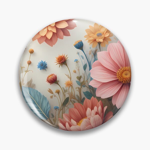 Item preview, Isabella Enchanted Garden Vibrant Flowers Butterflies Love Peace designed and sold by ART ATTACK ZONE.