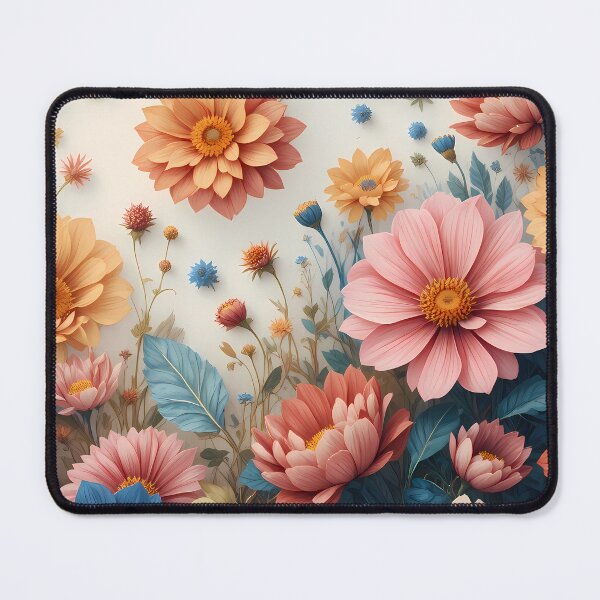 Item preview, Isabella Enchanted Garden Vibrant Flowers Butterflies Love Peace designed and sold by ART ATTACK ZONE.