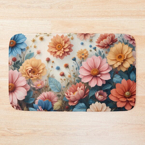 Item preview, Isabella Enchanted Garden Vibrant Flowers Butterflies Love Peace designed and sold by ART ATTACK ZONE.